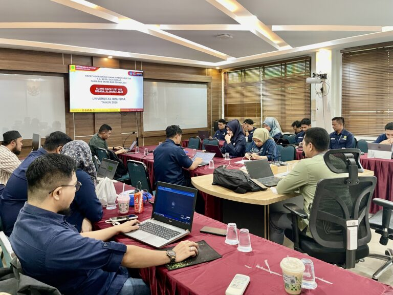 Perkuat Tata Kelola, FST UIS Bahas Strategi Semester Genap 2025/2026